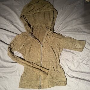 Aeropostale green zip up